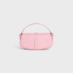 CLUTCH ON STRAP TABOU IN SMOOTH CALFSKIN PINK - Image 3